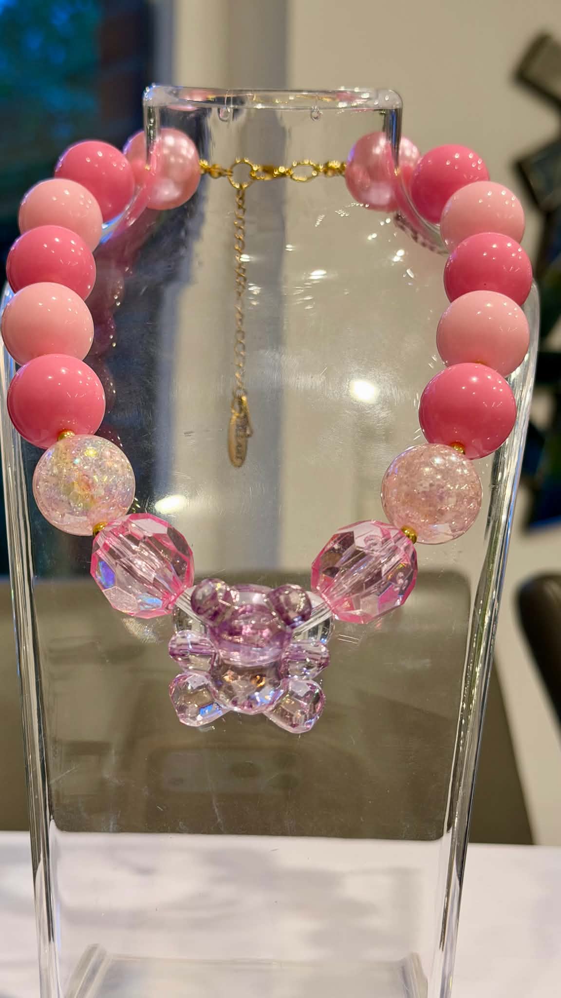 Rosie Bear Handmade Necklace by Illari