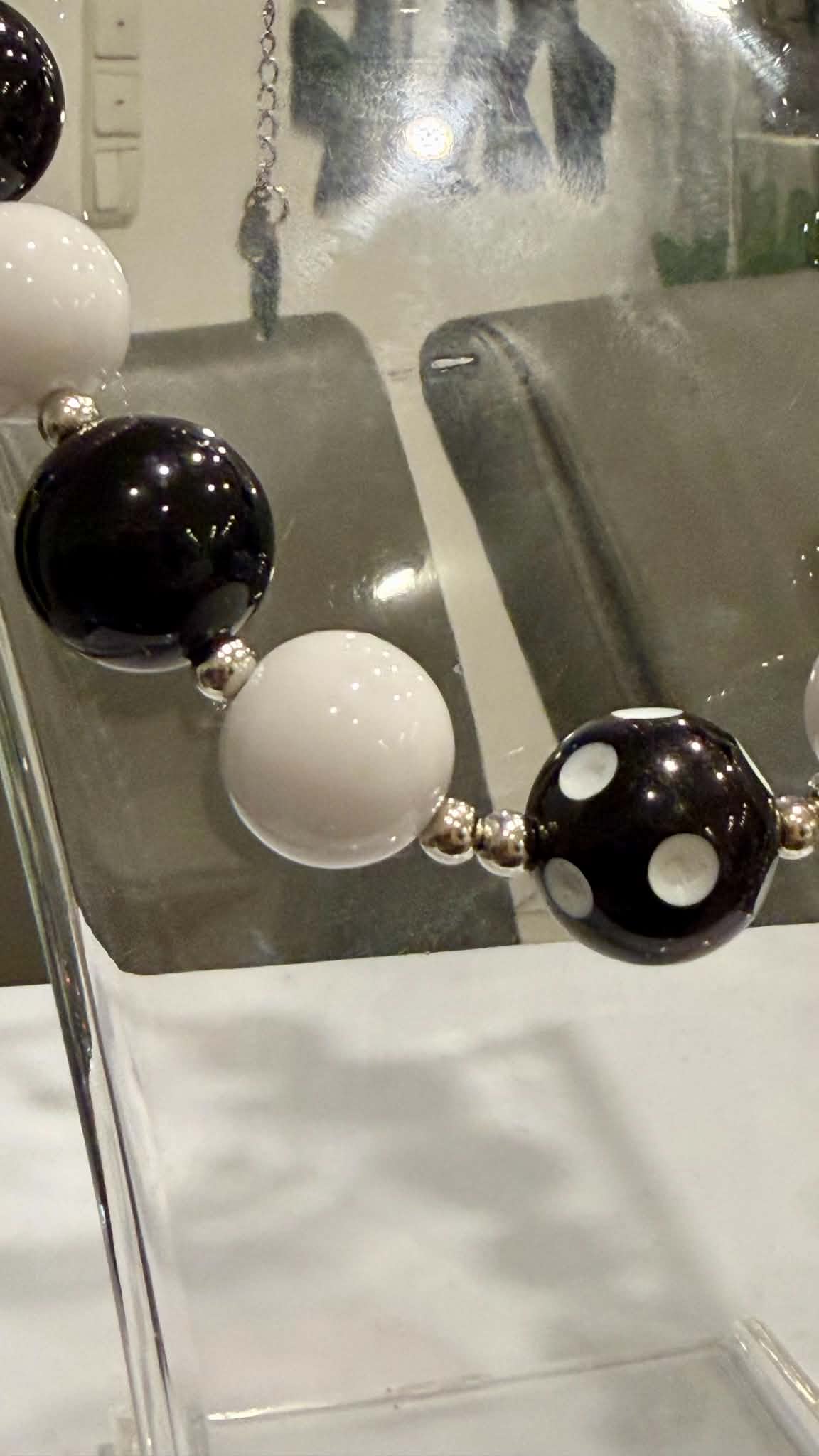 Polka Chic Handmade Necklace by Illari