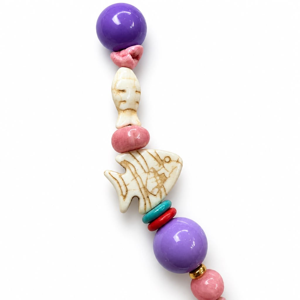 Amalfi Pop Handmade Statement Necklace by Illari