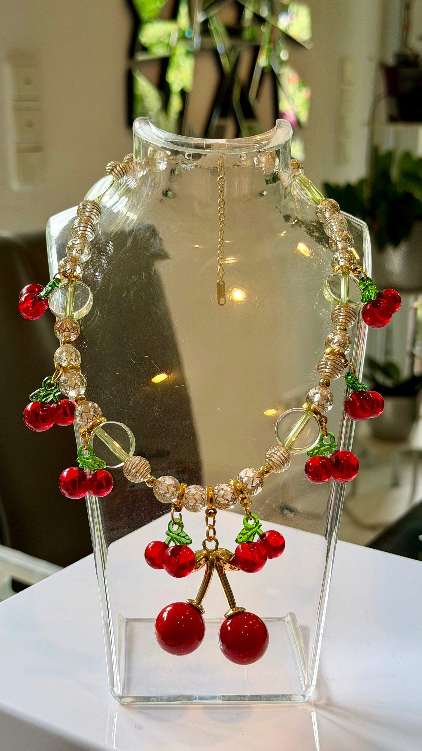 La Cerise Handmade Necklace by Illari