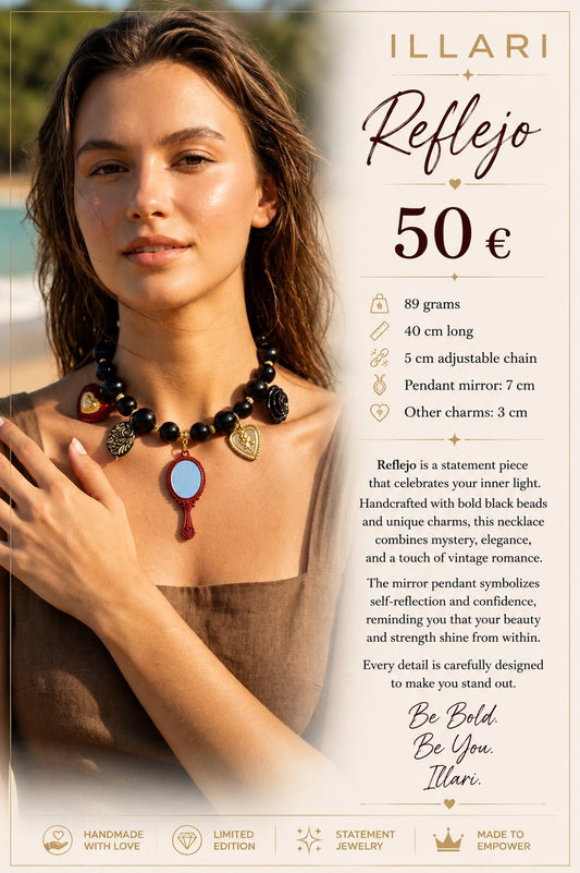 Reflejo Necklace by Illari Jewellery
