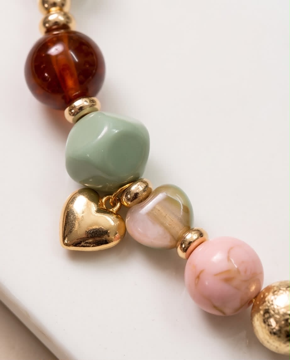 El Relicario Handmade Heart Charm Necklace by Illari