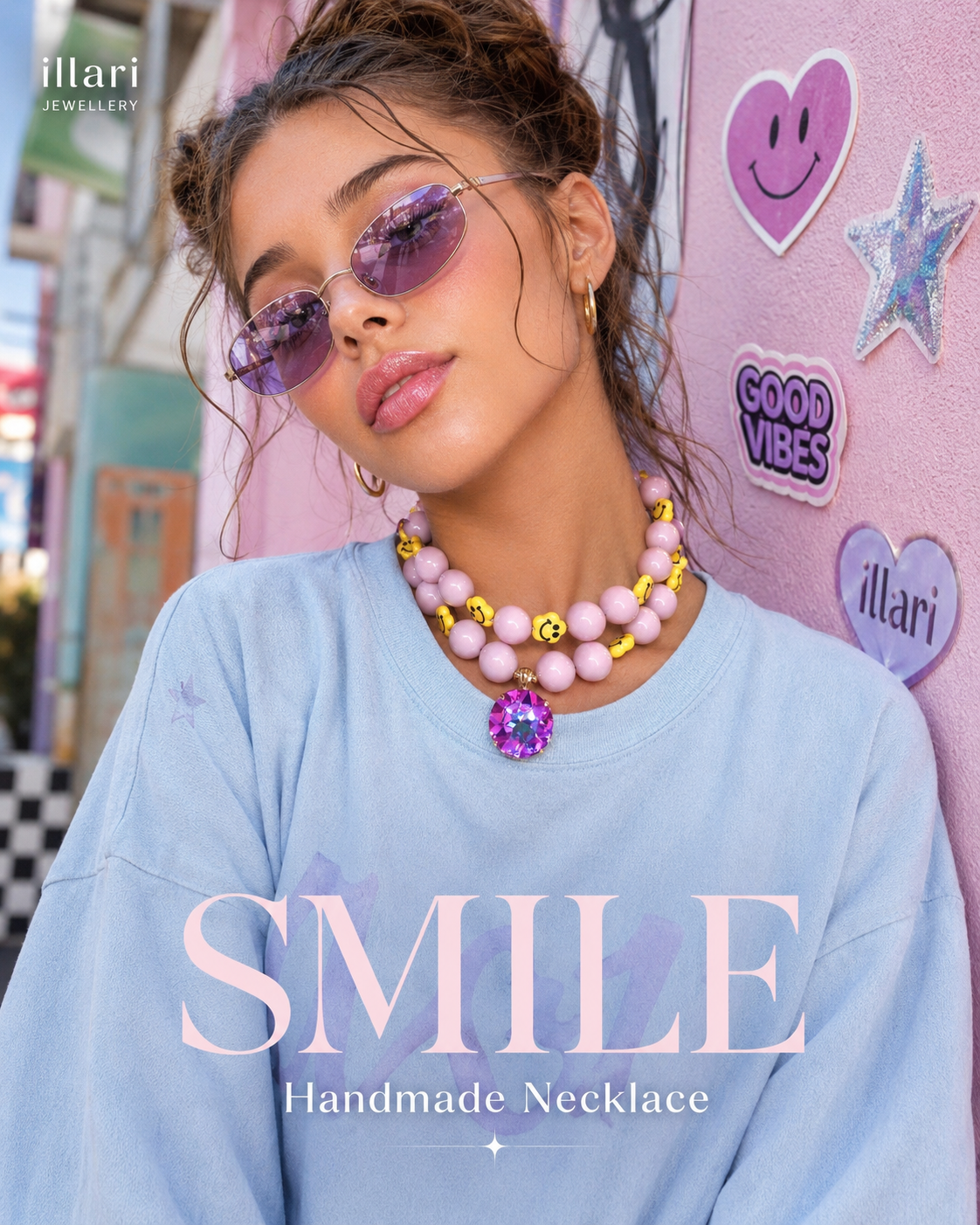 Smile Handmade Necklace by Illari