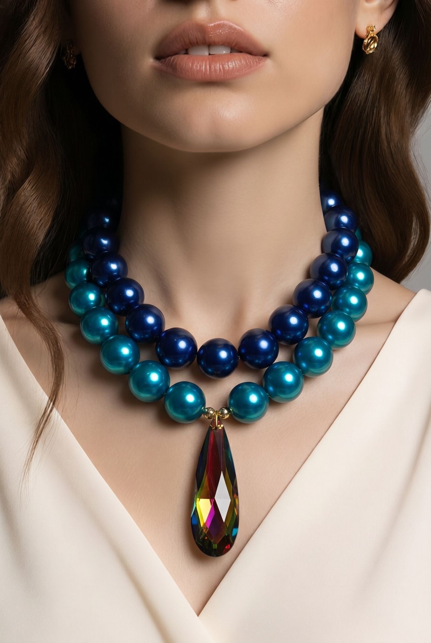 Ocean Prism Handmade Necklace by Illari