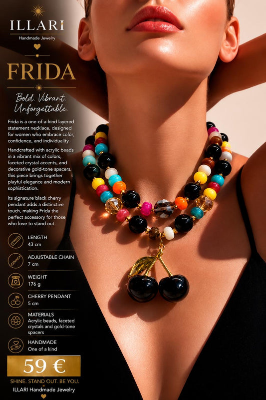 Frida Handmade Necklace by Illari