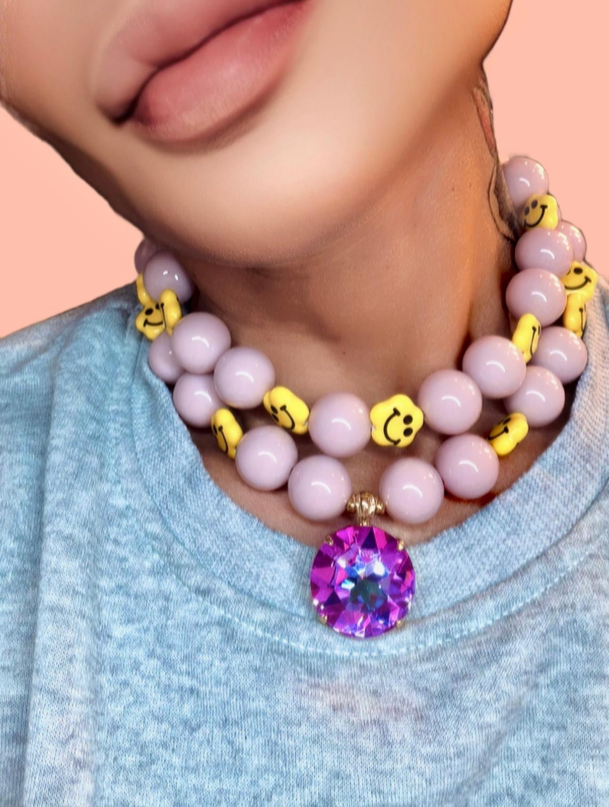 Smile Handmade Necklace by Illari