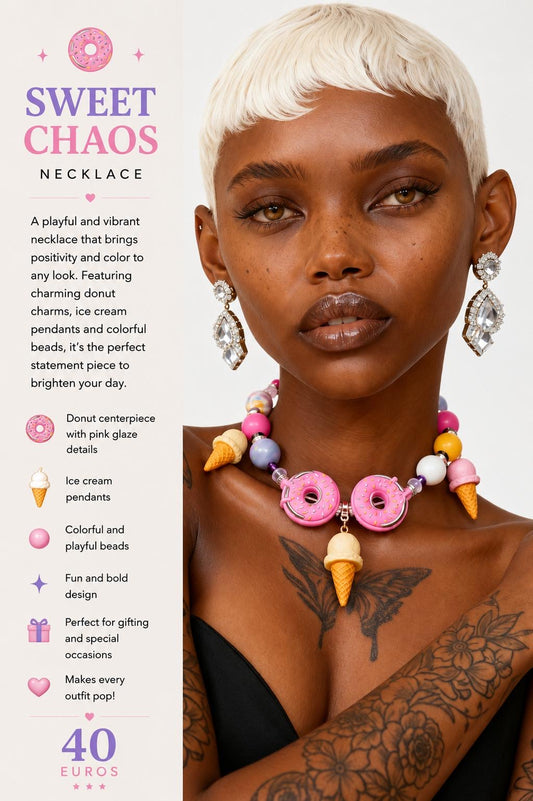 Sweet Chaos Handmade Necklace by Illari