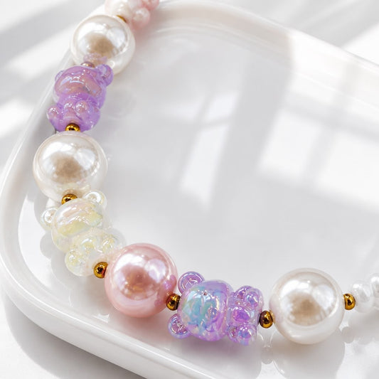Sugar Pearl Handmade Statement Necklace by Illari