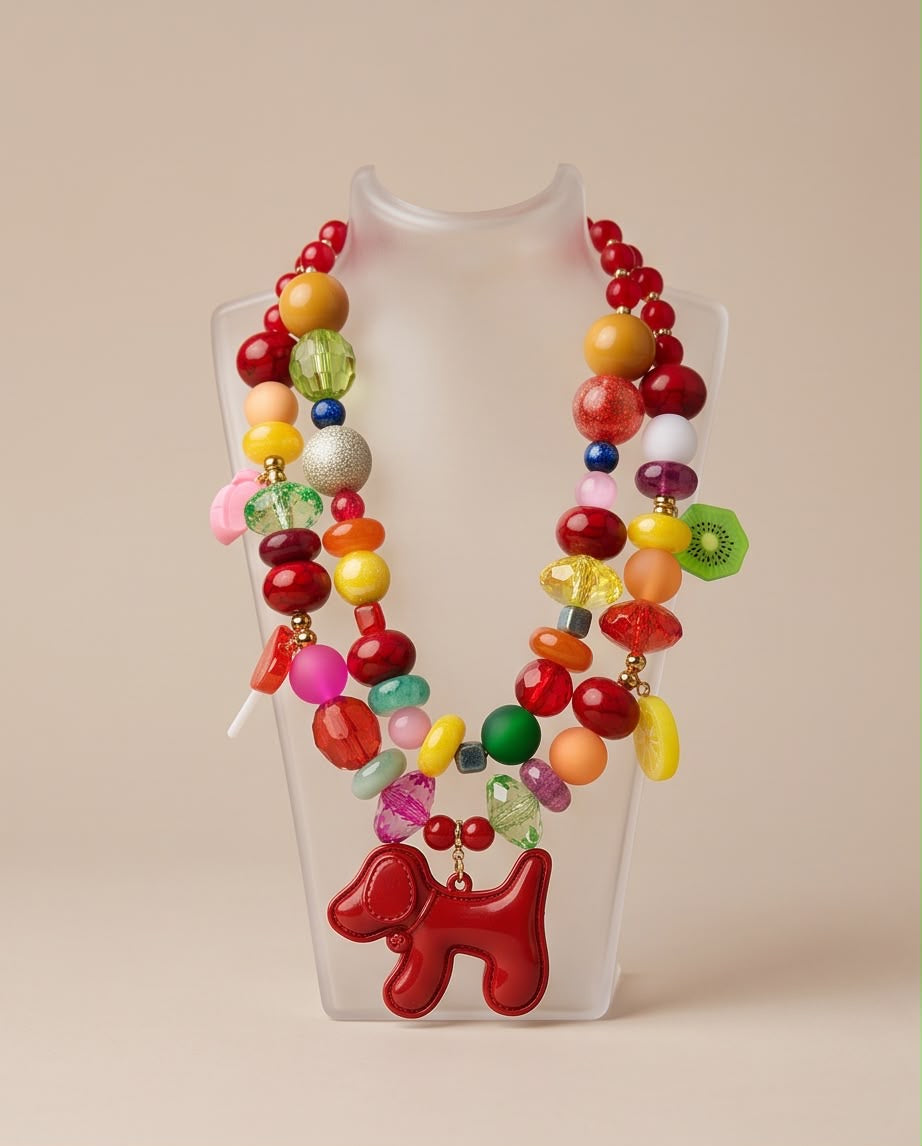 Poppy Pop Necklace by Illari Jewellery