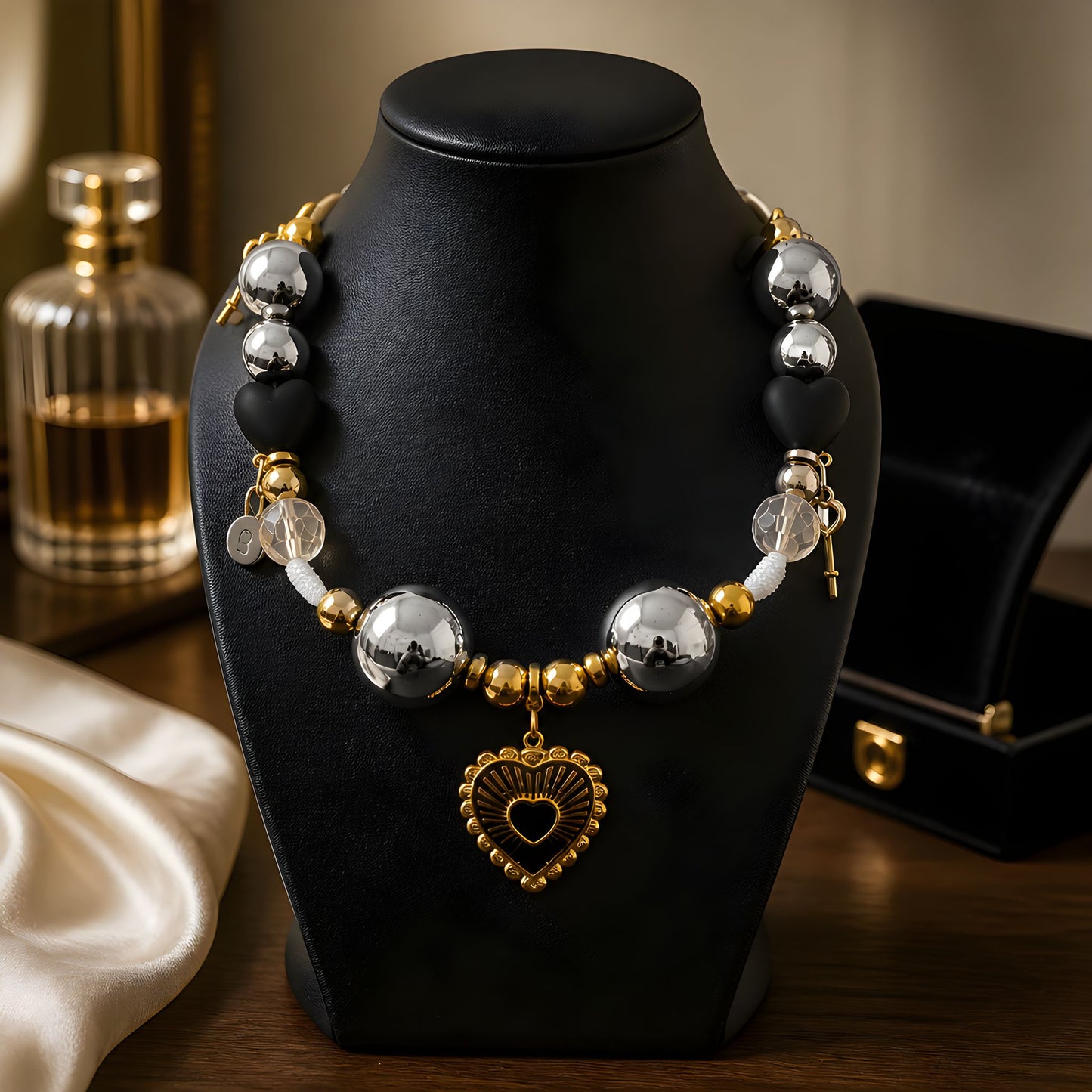 Secret Heart Handmade Necklace by Illari