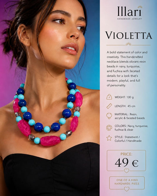 Violetta Handmade Necklace by Illari