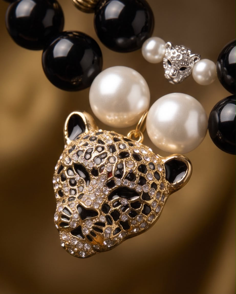 Noir Sauvage Necklace by Illari - Unleash Your Inner Power.
