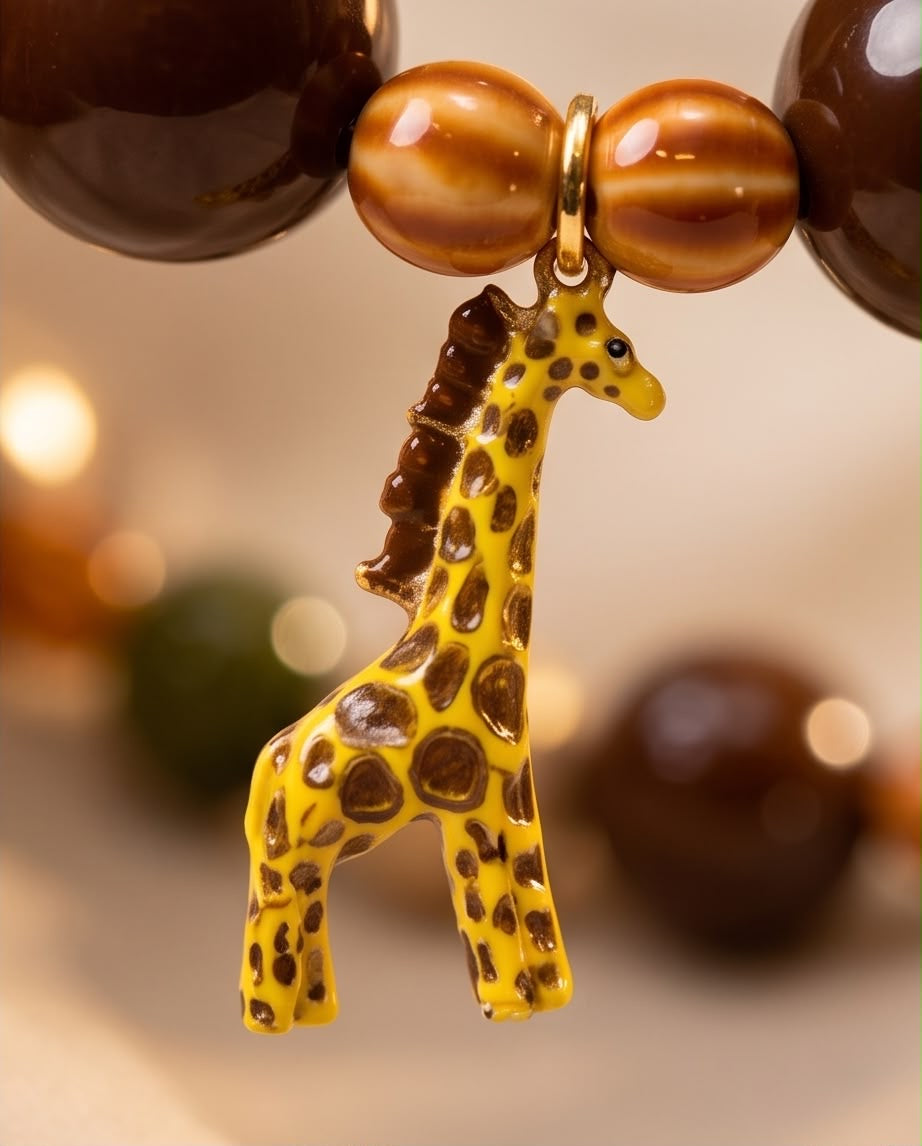 Wild Safari Handmade Statement Necklace by Illari
