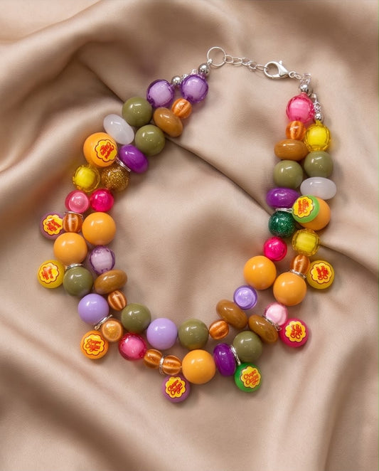 Pop Parade Handmade Statement Necklace by Illari
