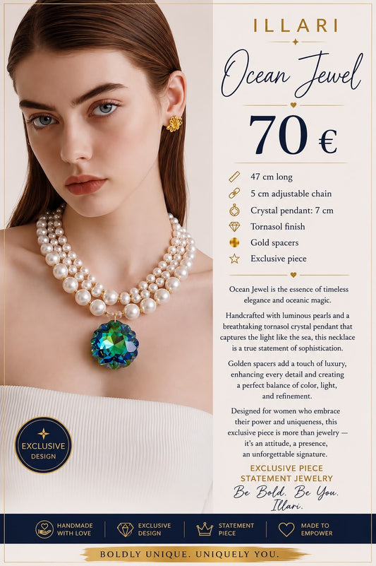 Ocean Jewel - The brilliance of the ocean. The elegance of pearls.