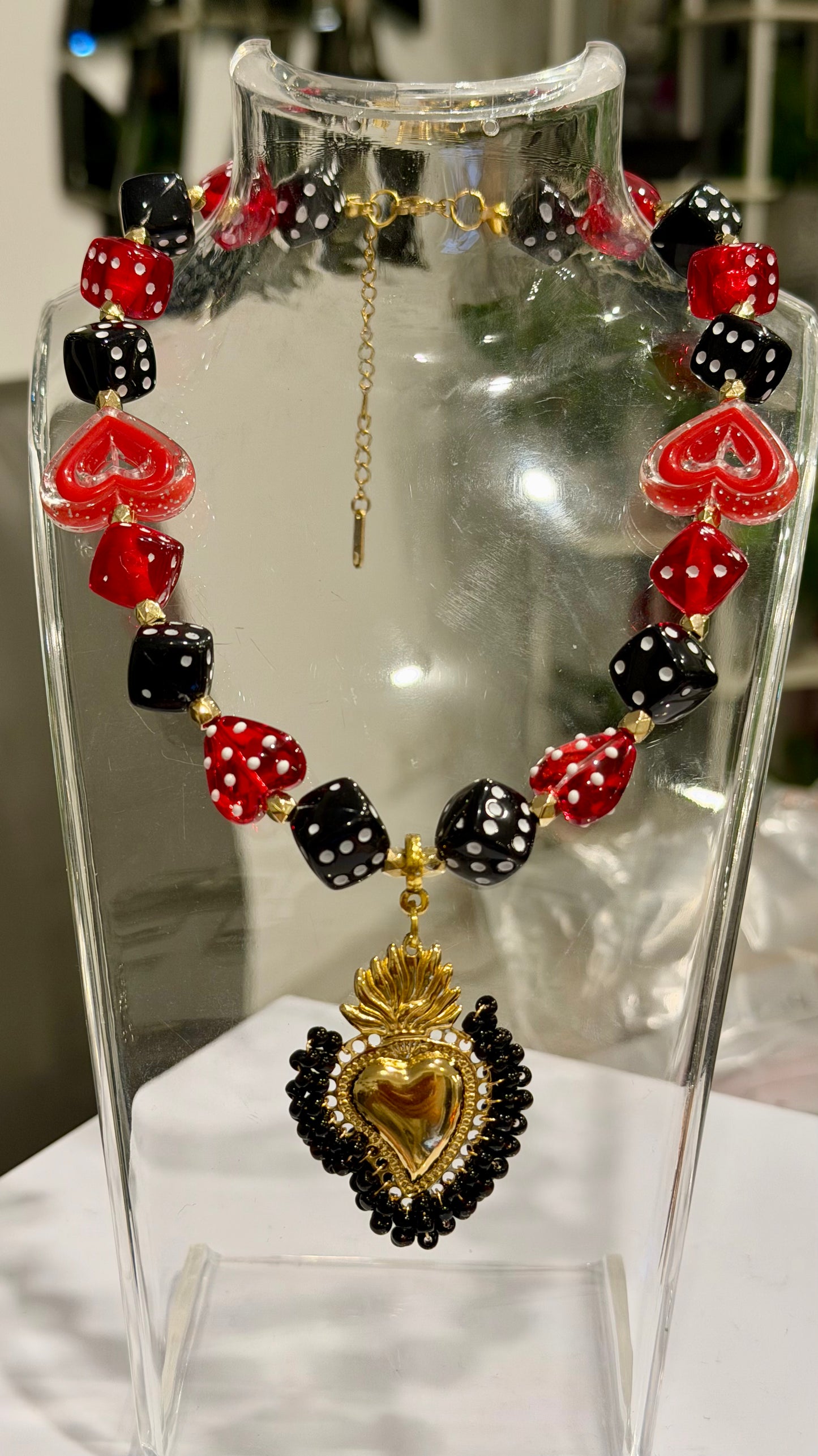 Lucky Heart Handmade Necklace by Illari