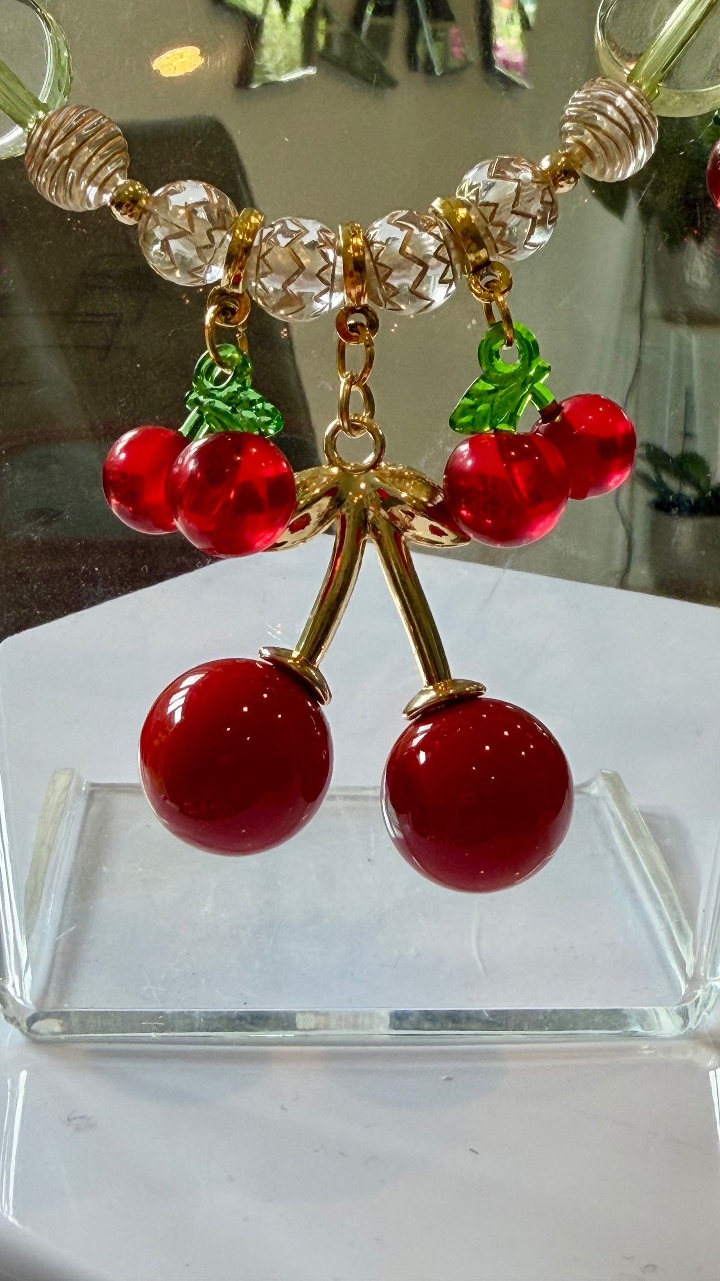 La Cerise Handmade Necklace by Illari