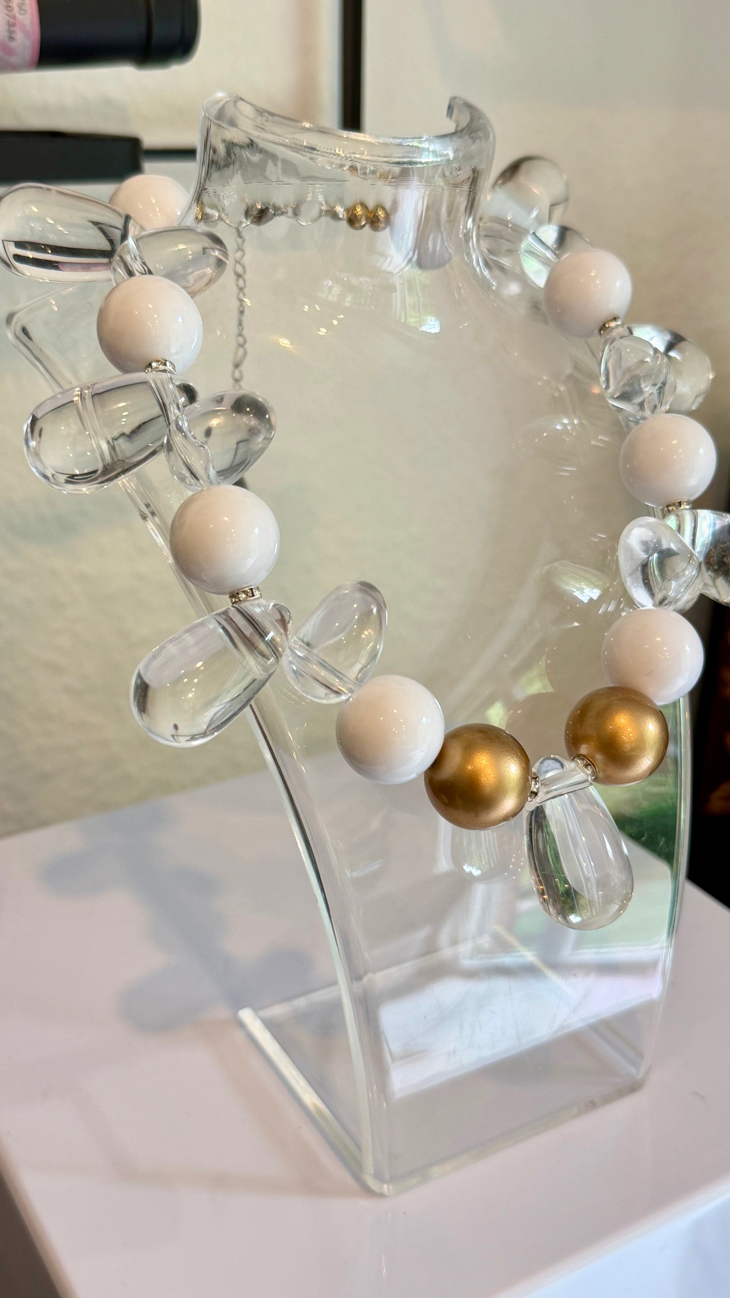CRYSTAL MIRAGE Handmade Necklace by Illari