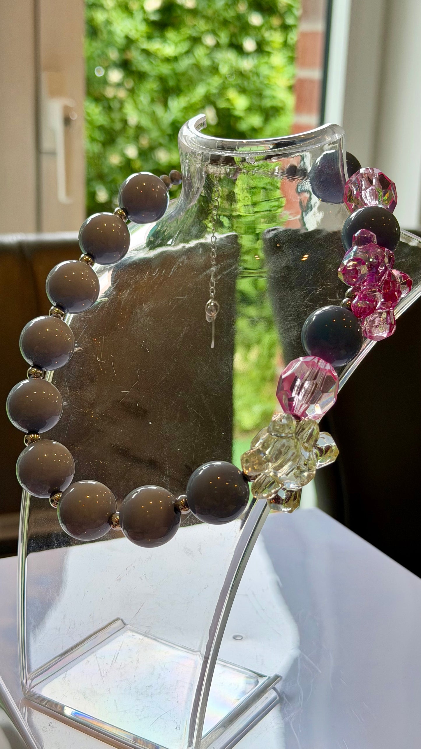 Cotton Glow Handmade Necklace by Illari