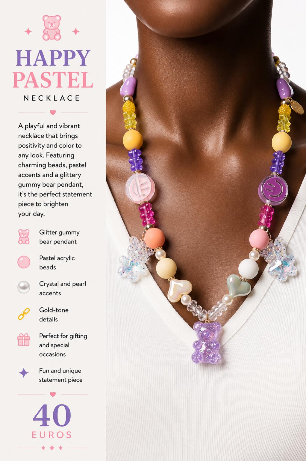 Happy Pastel necklace