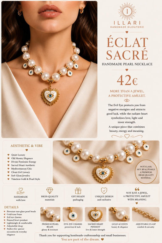 Éclat Sacre Handmade Necklace by Illari