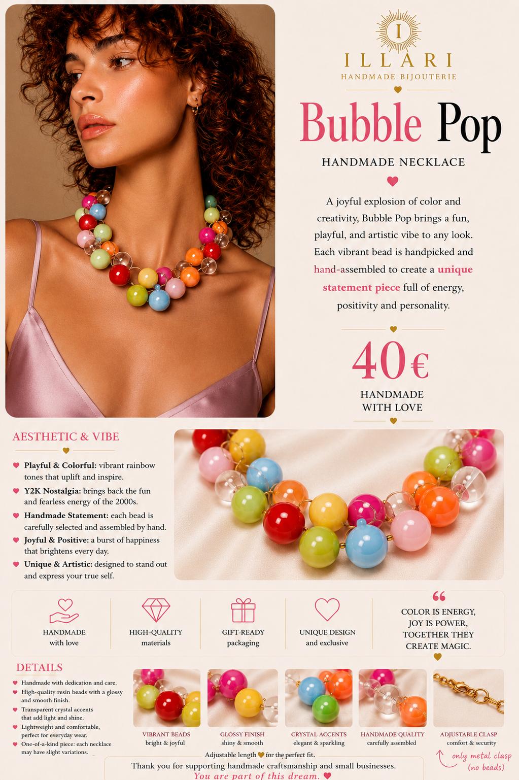 Bubble POP necklace