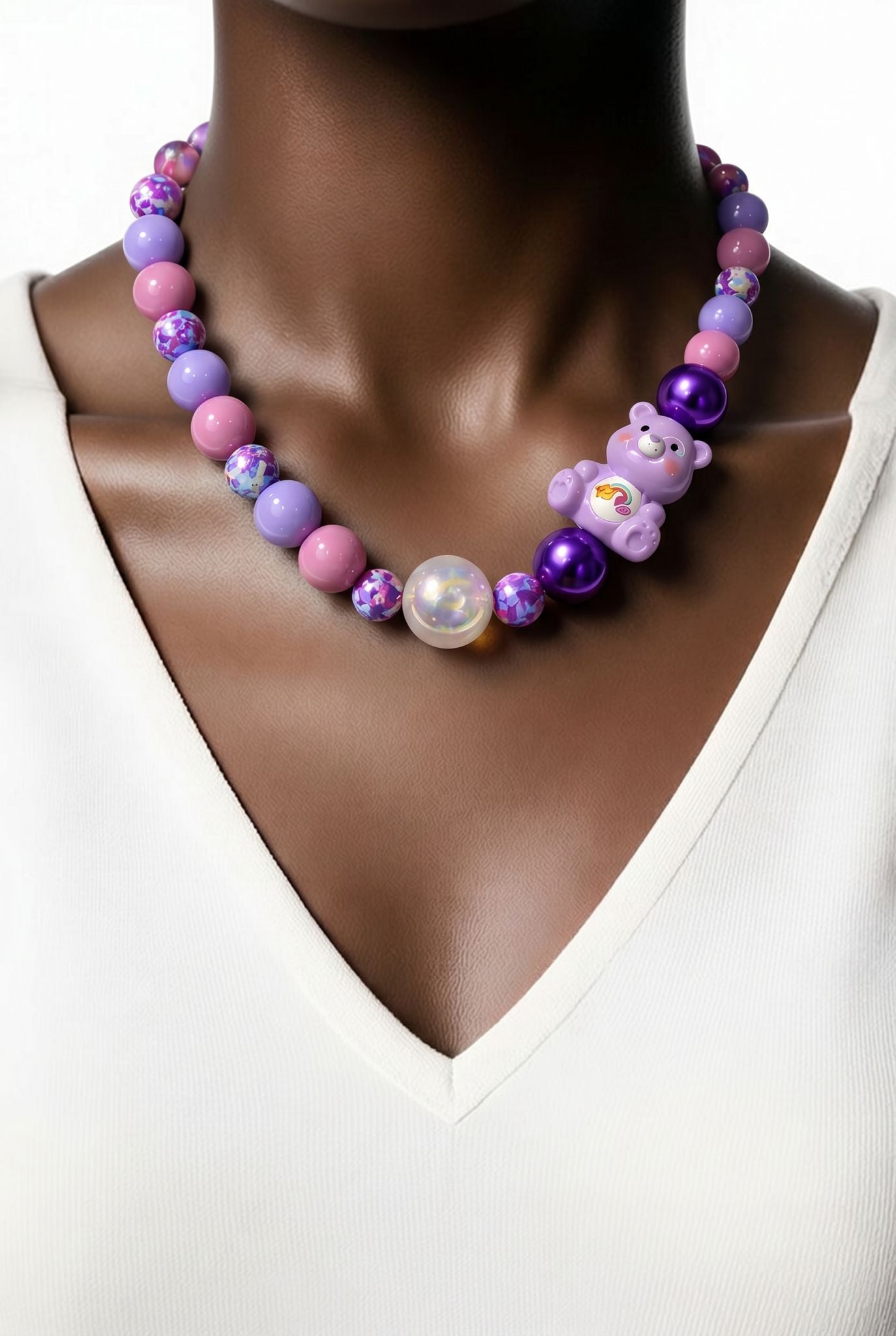 Teddy Love Handmade Necklace by Illari