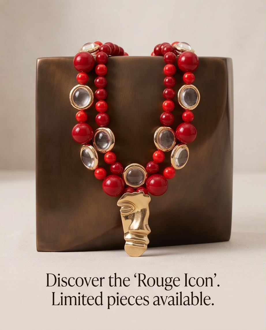 ROUGE ICON - Statement Necklace von Illari